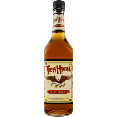 Ten High Sour Mash Kentucky Bourbon Whiskey - A Blend 375mL