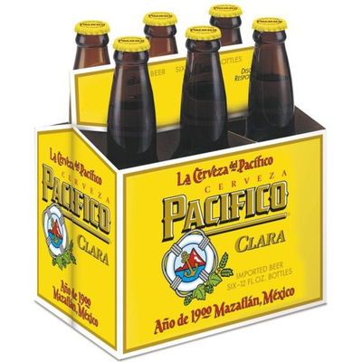 Pacifico Clara 6 Pack 12 oz Bottles