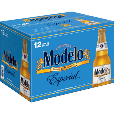 Modelo Especial 12 Pack 12 oz Bottles