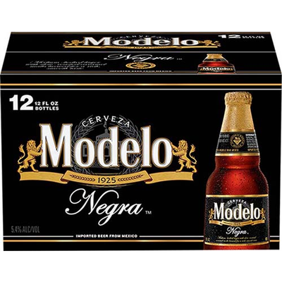 Negra Modelo Imported Dark Ale 12 Pack 12 oz Bottles