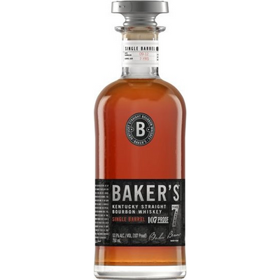 Baker's Kentucky Straight Bourbon Whiskey Single Barrel 7 Year 750mL