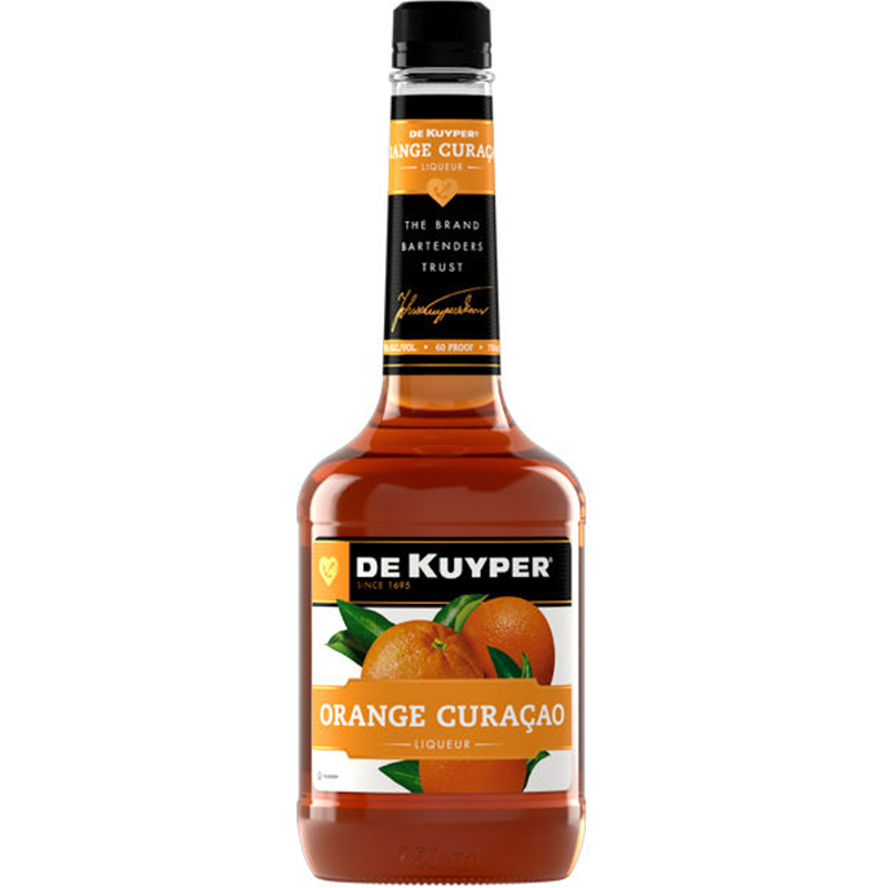 DeKuyper Orange Curaco Liqueur 1L Bottle