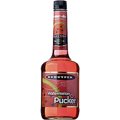DeKuyper Watermelon Pucker Schnapps Liqueur 1L Bottle