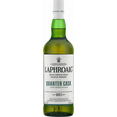 Laphroaig Islay Single Malt Scotch Whisky Quarter Cask Double Cask Matured 10 Year 750mL