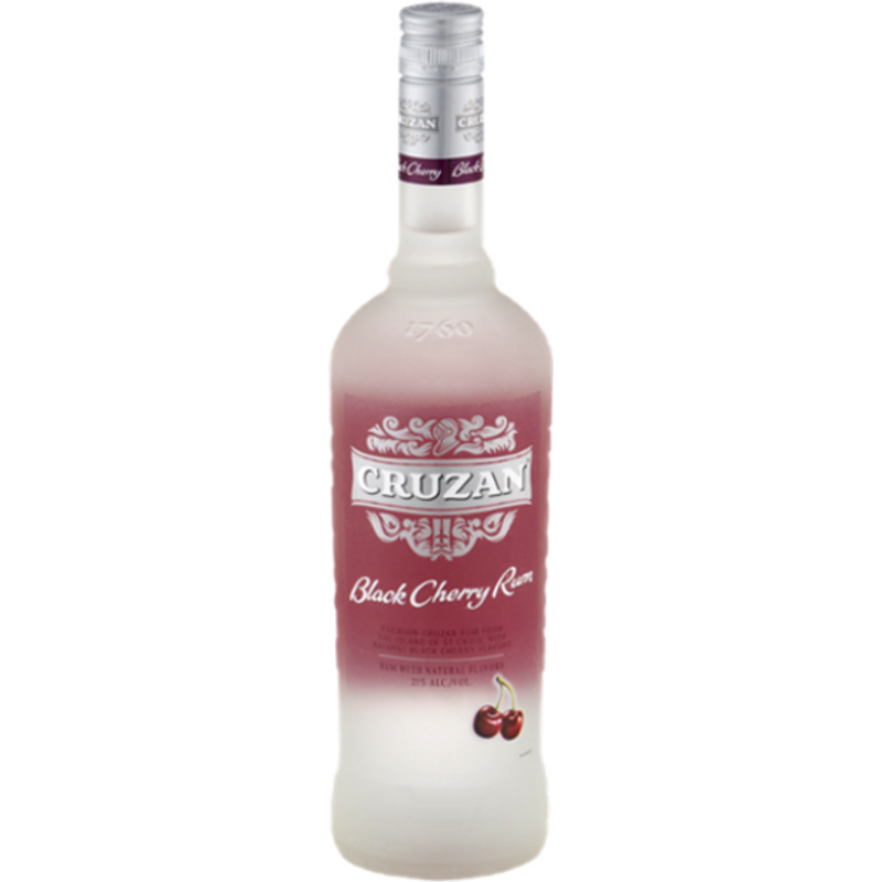 Cruzan Black Cherry Rum 750mL