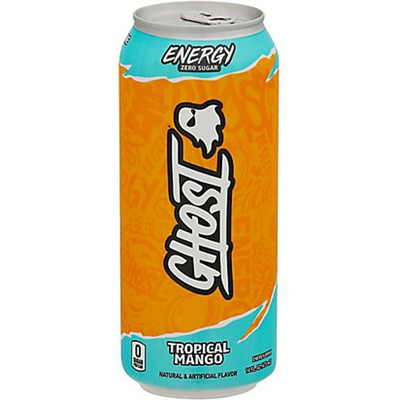 Ghost Tropical Mango Energy Drink 16oz Can