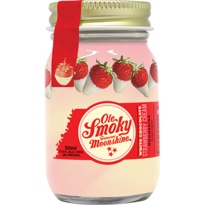 Ole Smoky Moonshine White Choc olate Strawberry Cream 50ml