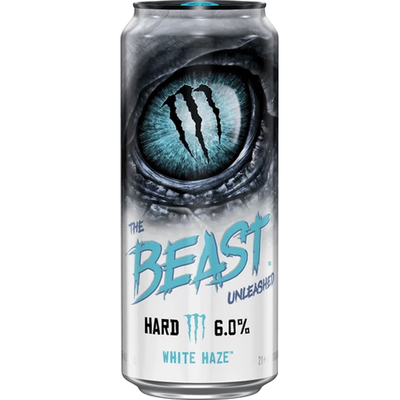 Monster The Beast White Haze 16oz Can