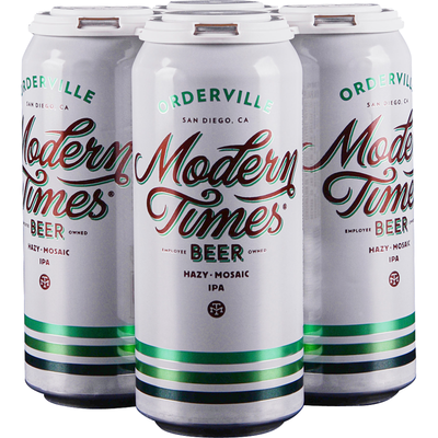 Modern Times Orderville IPA 4x 16oz Cans