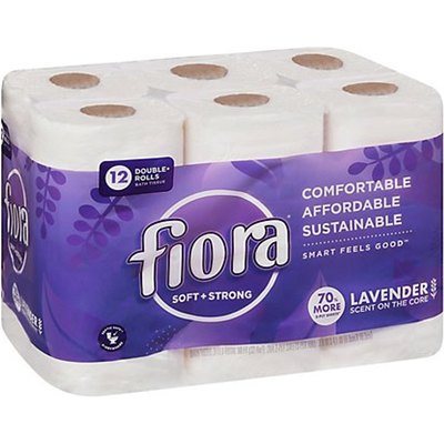 Fiora Bath Tissue Lavender Scent Tissue 2oz Count