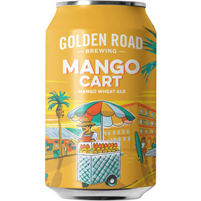 Golden Road Mango Cart Wheat Ale 25oz Can