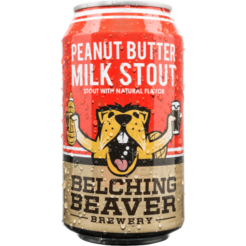 Belching Beaver Peanut Butter Milk Stout 6 Pack 12oz Cans