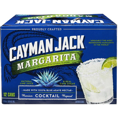 Cayman Jack Margarita 12 Pack 12oz Box