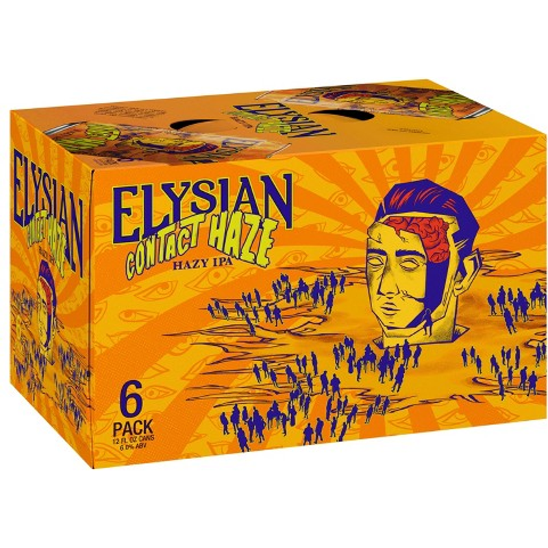 Elysian Brewing Contact Haze IPA 6 Pack 12oz Cans
