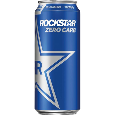 Rockstar Zero Carb Energy Drink 16oz Can