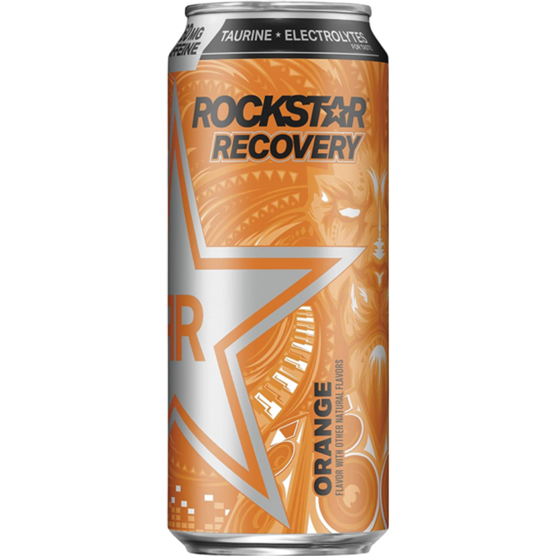 Rockstar Caffeine and Electrolytes Energy Drink 384oz Can