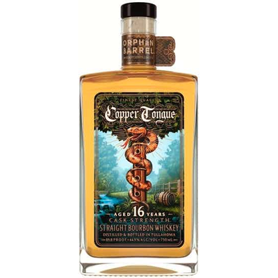 Orphan Barrel Copper Tongue 16 Year Old Cask Strength Straight Bourbon Whisky 750ml Bottle