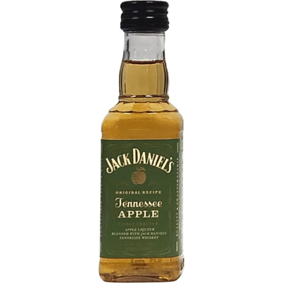 Jack Daniel's Tennessee Apple Flavored Whiskey 50ml Plastic Bottle
