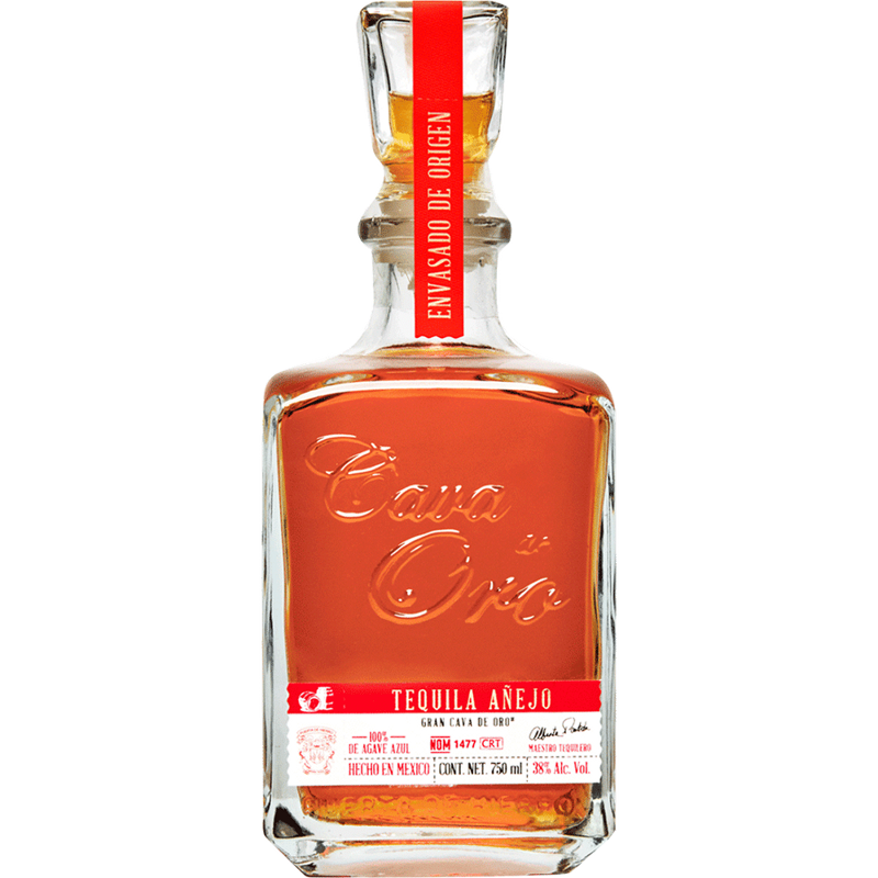 Cava De Oro Tequila Anejo 750ml Bottle