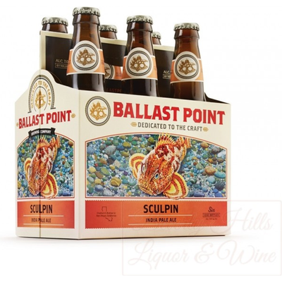 Ballast Point Sculpin IPA 6 Pack 12oz Cans 7.0% ABV