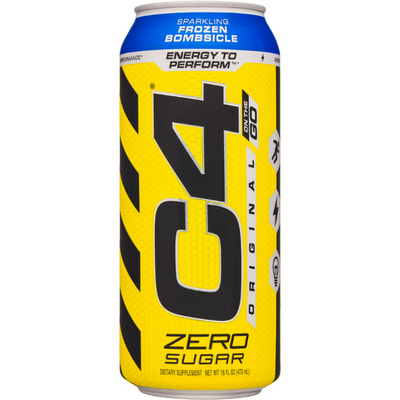 C4 Frozen Bombsicle Energy Drink 16oz Can
