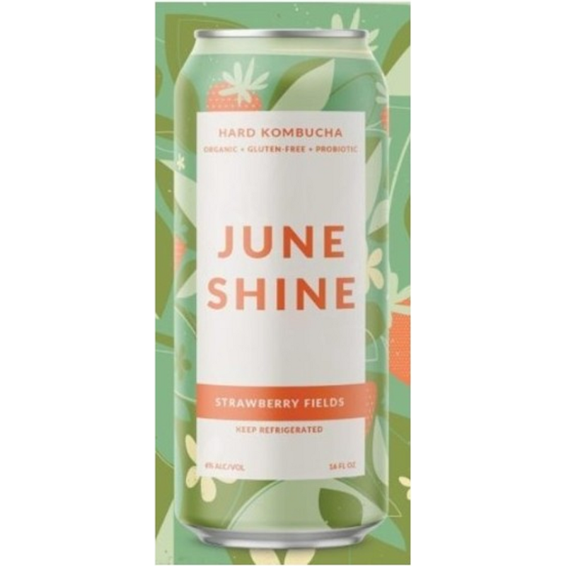 Juneshine Strawberry Fields 16oz Can