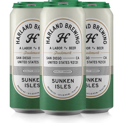 Harland Brewing Sunken Isles IPA 4x 16oz Cans