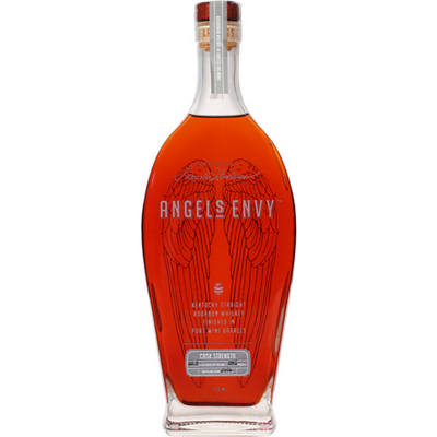Angels Envy Cask Strength Kentucky Straight Bourbon Whiskey Finished in Port Wine Barrels 750mL