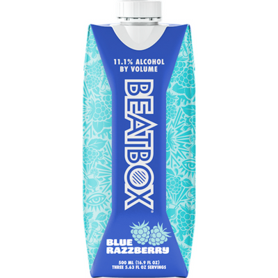 BeatBox Beverages Blue Razzberry 500mL Carton