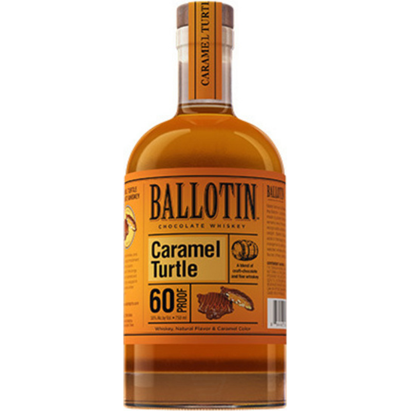 Ballotin Chocolate Caramel Turtle Whiskey, 750 ml (30% ABV)