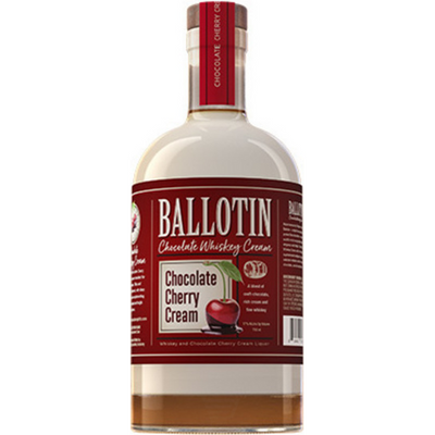 Ballotin Chocolate Cherry Cream Liqueur 750ml Bottle