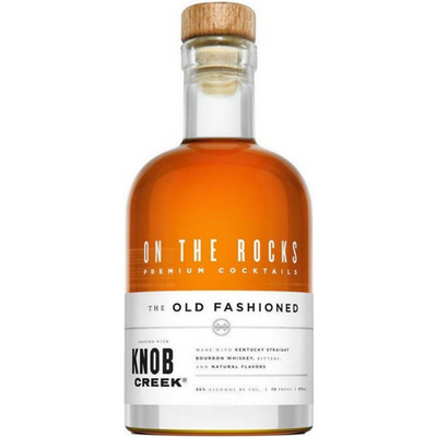 On the Rocks Premium Cocktails The Old Fashioned - Knob Creek 375mL