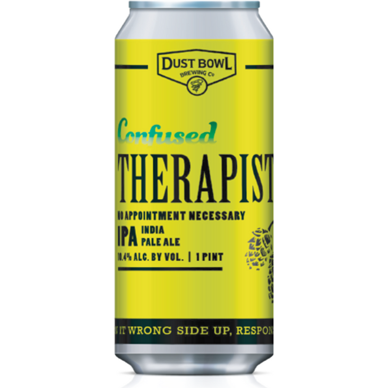 Dust Bowl Brewing Confused Therapist Hazy IPA 16oz Can