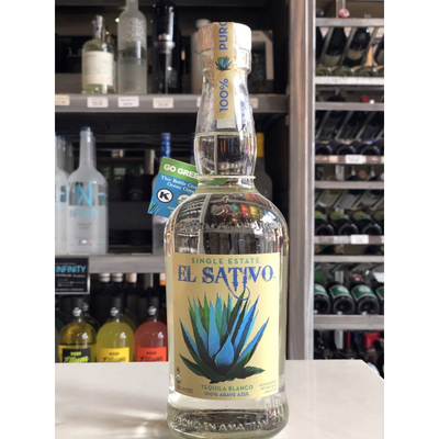 El Sativo Tequila Blanco 750ml Bottle