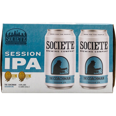 Societe Brewing Coachman Session IPA 6x 12oz Cans