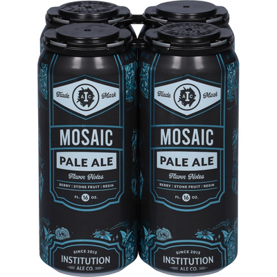 Institution Mosaic 16oz 4 Pack