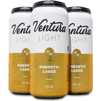 MadeWest Ventura Light Domestic Lager 4 Pack 16 oz Cans 4.2% ABV