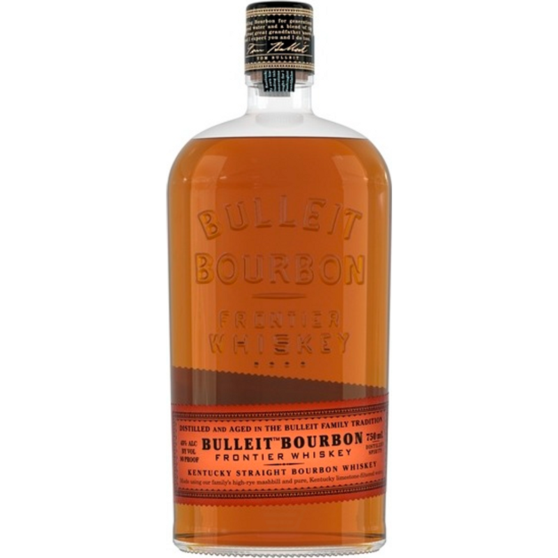 Bulleit Bourbon Frontier Whiskey Kentucky Straight Bourbon Whiskey 750mL