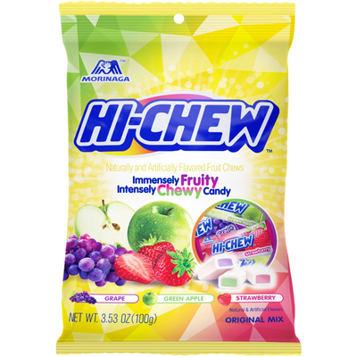 Hi-Chew Morinaga Chewy Candy 3.53oz Bag