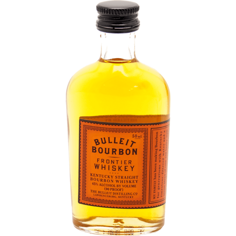 Bulleit Bourbon Frontier Whiskey Kentucky Straight Bourbon Whiskey 50mL