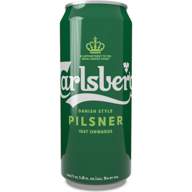 Carlsberg Beer 16.9 oz Can