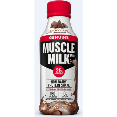 Muscle Milk Genuine Chocolate 14oz Bottle