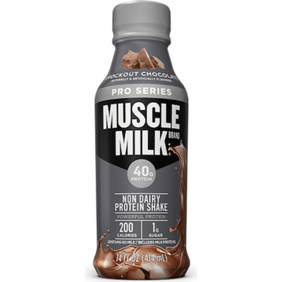 Muscle Milk Knockout Chocolate 14oz Bottle