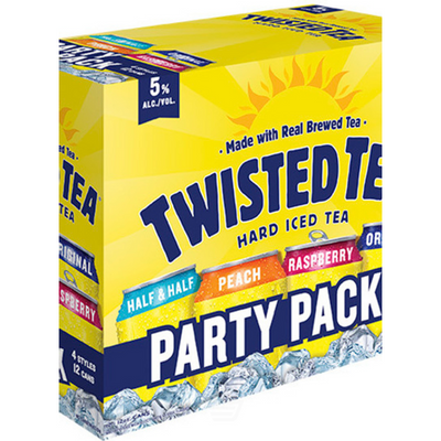 Twisted Tea Hard Iced Tea Mix Pack 12x 12oz Cans
