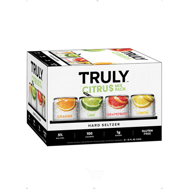 Truly Spiked & Sparkling Variety Pack 12 Pack 12 oz Aluminium Cans
