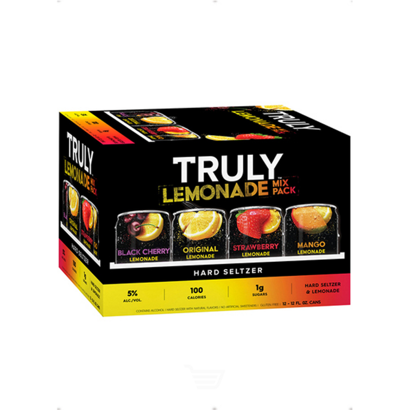 Truly Hard Seltzer Lemonade Variety 12 Pack 12oz Cans