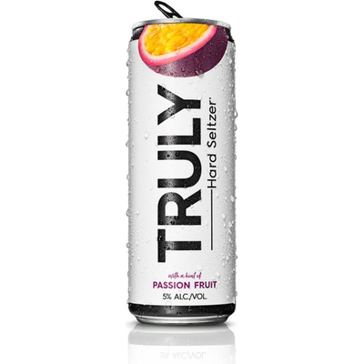 Truly Hard Seltzer Passion Fruit Spiked & Sparkling Water 24oz Can