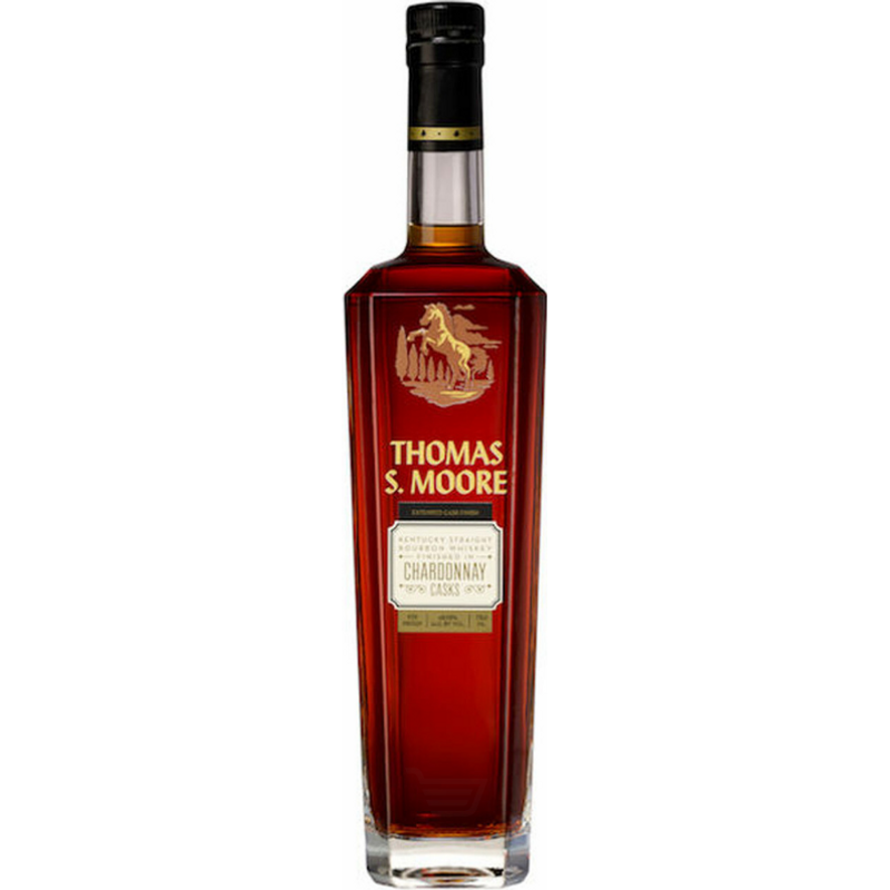 Thomas S. Moore Kentucky Straight Bourbon Whiskey Finished in Chardonnay Casks 750mL