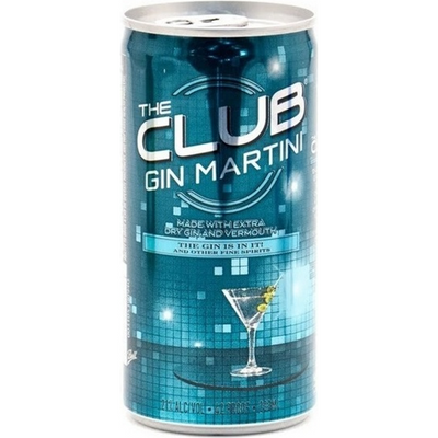 The Club Gin Martini 200ml Bottle
