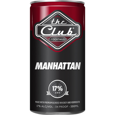The Club Manhattan 200ml Can